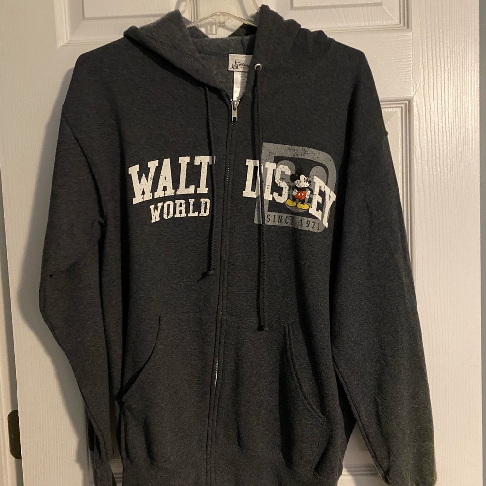 Disney Park zip up sweatshirt